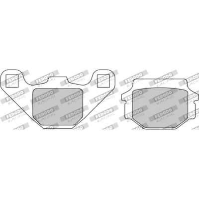 Afbeelding van Ferodo Racing Remblokset FDB314EF