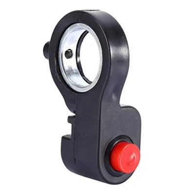 Afbeelding van Keenso motorfiets claxonschakelaar, 7/8 inch stuurschakelaar, claxonknop, killschakelaar met rode knop voor motorfiets, fiets, ATV Automotive schakelaars
