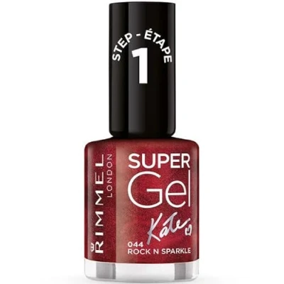 Afbeelding van Rimmel Super Gel by Kate Nagellak 044 Rock N Sparkle