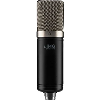Afbeelding van IMG STAGELINE ECMS 70 Grote diafragma condensator microfoon, vocale en instrumentmicrofoon, zwart/zilver