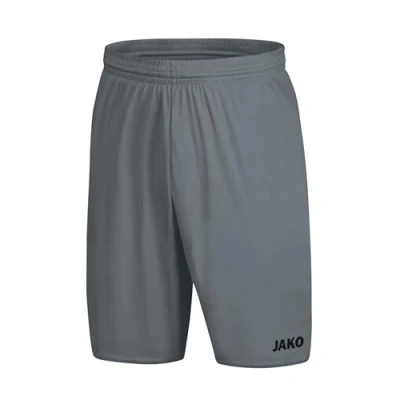 Afbeelding van JAKO Short Manchester 2.0 Met logo, zonder binnenslip Steengrijs