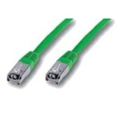Afbeelding van MicroConnect RJ 45/RJ 45 Cat6 0,5 m netwerkkabel (RJ 45, mannelijk/mannelijk, CAT6, S/UTP (STP), groen)