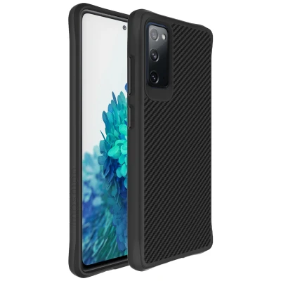 Afbeelding van Samsung Galaxy S20 Hoesje Kunststof iMoshion Hardcase/Backcover Zwart Telefoonhoesje Shockproof/Valbescherming