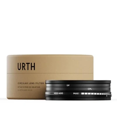Afbeelding van Urth 82mm UV, Circulair Polarisatie (CPL), ND2 400 Filter voor Lens Kit (Plus+)