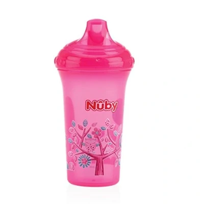 Afbeelding van Nuby Drinkbeker, druppelvrij, 270 ml, 9 + maanden, roze