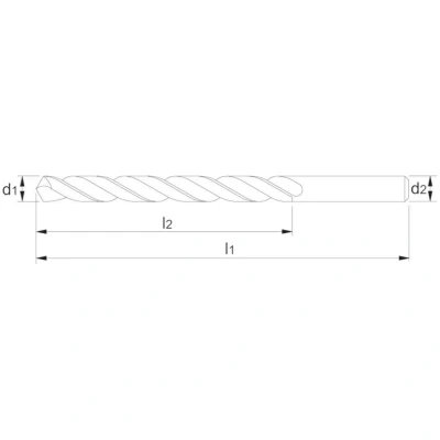 Afbeelding van Phantom Metaalboor Hss Din338N 5.0mm