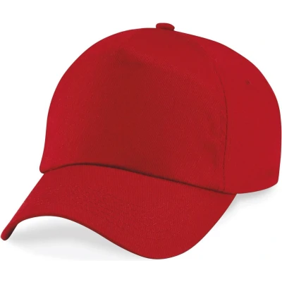 Afbeelding van Beechfield Original 5 panel cap B10 Classic Red