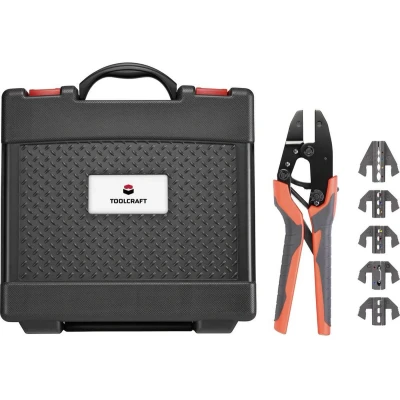 Afbeelding van TOOLCRAFT 2196772 Krimptangset Incl. krimp assortiment met koffer