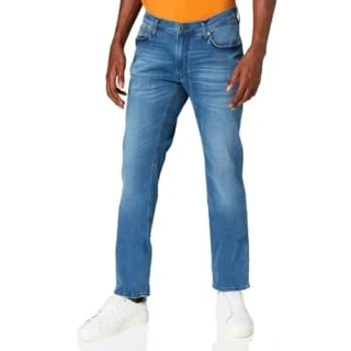 Afbeelding van Brax Chuck Denim Jeans Used Blue maat W 32 L 34 met Modern fit Pasvorm Stretch Suitable Herenkleding