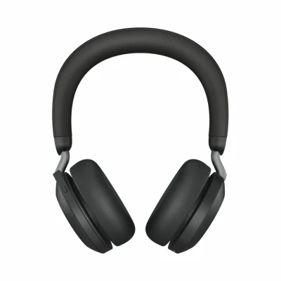 Afbeelding van Jabra Evolve2 USB A MS TEAMS 75 Draadloze Office Headset met oplaadstandaard Zwart