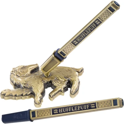 Afbeelding van Noble Collection Harry Potter Hufflepuff pen &amp; Desk stand