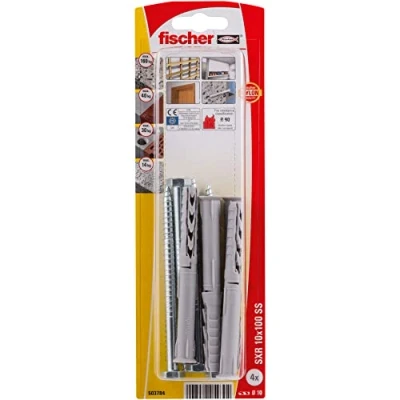 Afbeelding van Fischer SXR 10 x 100 SS K NV Constructie plug mm 503784 1 set(s)