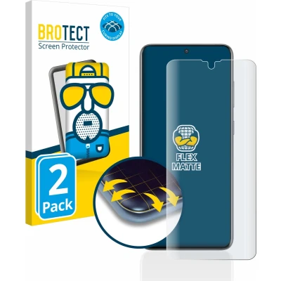 Afbeelding van BROTECT Full Cover Antireflecterende Screen Protector voor Samsung Galaxy S20 (2 Stuks) Schermbeschermer, Protector, Mat