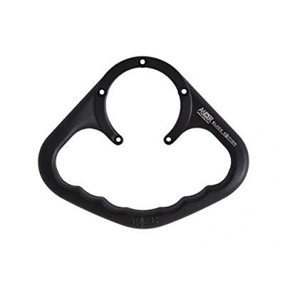 Afbeelding van A SIDER Tankhandgreep Black Edition 5 zwarte schroeven Kawasaki, zwart