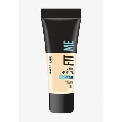 Afbeelding van Maybelline Fit Me! Matte and Poreless Foundation 30ml (Various Shades) 110 Porcelain