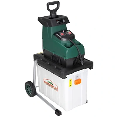 Afbeelding van Gardebruk Hakselaar Elektrisch 3100W 45mm Takdikte 60l Groen