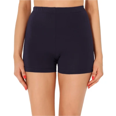 Afbeelding van Merry Style MS MS10 358 LE Dames Leggings Sport Vrijetijdsbroek Kort Katoen Sporbroek Yogabroek Marine XL