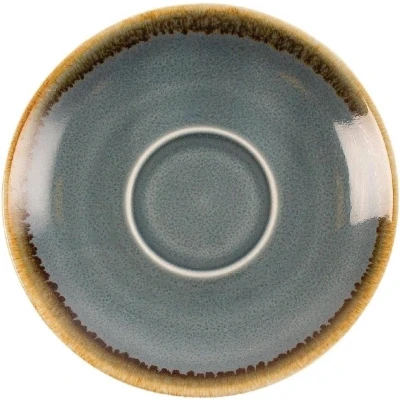 Afbeelding van Olympia Kiln espressoschotels blauw 11,5cm (6 stuks)