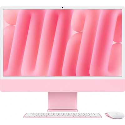 Afbeelding van Desktops: All In One PC&#039;s: Apple iMac 24&quot; Pink/10CPU/10GPU/16GB/512