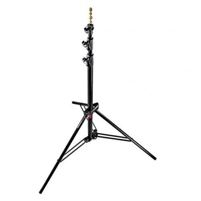Afbeelding van Manfrotto 1005BAC 3 Kit Stativi, Serie Babylight, Massima Altezza 273 cm per Luci, Sezioni, in Alluminio, Nero