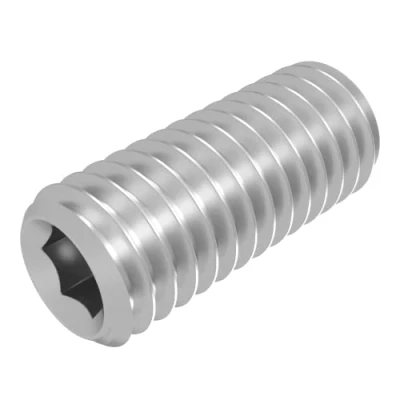Afbeelding van SECCARO draadstift met conische punt M8 x 20 mm, roestvrij staal V2A VA A2, DIN 913 / ISO 4026, binnenzeskant, stuks