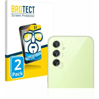 Afbeelding van BROTECT (2 Stuks) Schermbeschermer voor Samsung Galaxy A54 5G (ALLEEN Camera Lens) Screen Protector Transparant
