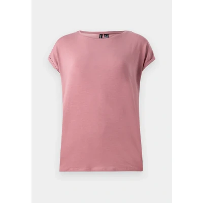 Afbeelding van Vero Moda Vmava Plain SS GA JRS NOOS Tshirt basic, Dames, Maat: XS, Nostalgia rose