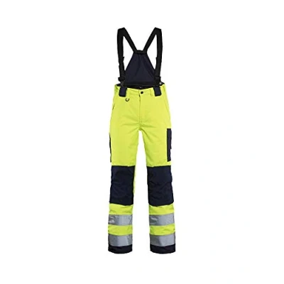 Afbeelding van Blaklader Dames Winterwerkbroek High Vis 7885 1977 Geel/Marineblauw C36