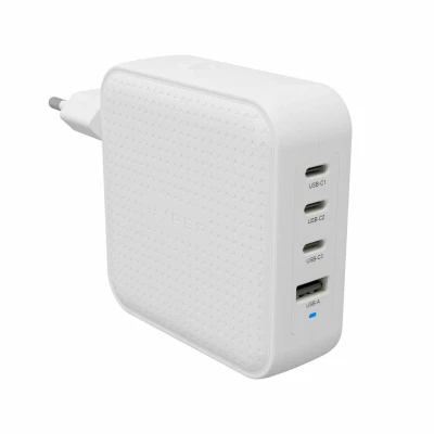 Afbeelding van Onderdelen: Voedingen: Targus HJ1002WHWWGL oplader voor mobiele apparatuur Laptop, Smartphone, Tablet Wit AC Snel opladen Binnen