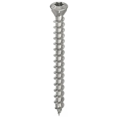Afbeelding van HECO TOPIX Plus vloerschroef 3,5x60mm lenskop RVS voldraad T10 61654 (Per 200 stuks)