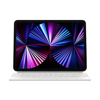 Afbeelding van Apple Magic Keyboard (voor 11‑inch iPad Pro 3e generatie en Air 4e generatie) amerikansk engelsk wit (Refurbished)