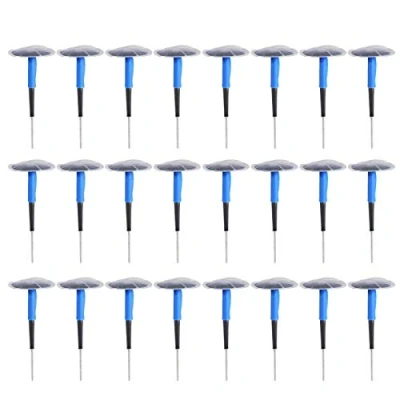 Afbeelding van Tire Plug Patch, 24 pcs Car Motorcycle Universal Tubeless Puncture Repair Mushroom Patch Gum (36 * 4mm)