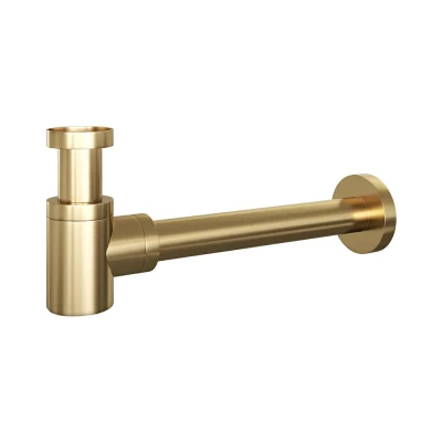 Afbeelding van Brauer Gold Edition Design Sifon compact PVD geborsteld goud