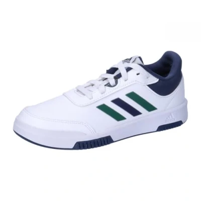 Afbeelding van adidas Tensaur Sport Training Lace Schoenen, FTWR White/Collegiate Green/Collegiate Navy, 31,5 EU, meerkleurig (Ftwr White Collegiate Green Navy), 31.5 EU