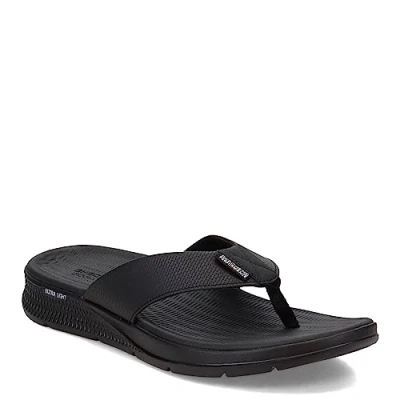 Afbeelding van Skechers Heren Go Consistent Sandal Synthwave Flip Flop, Black, 41 EU