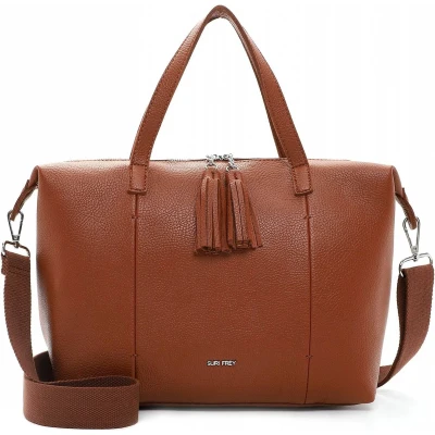 Afbeelding van SURI FREY Schoudertas Dorothy Shopper Cognac Bruine