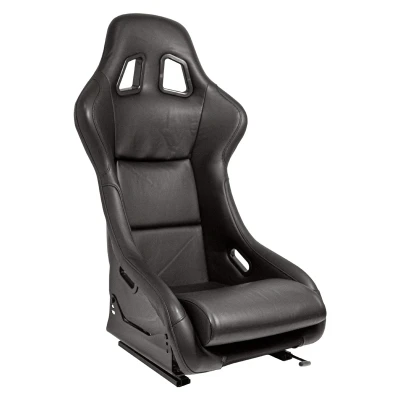Afbeelding van AutoStyle Sportstoel &#039;MO&#039; Zwart Kunstleder Vaste polyester rugleuning incl. sledes