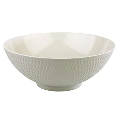 Afbeelding van APS Germany® Melamine schaal &quot;asia plus&quot;, grijs/creme, Set van 3 stuks doorsnede 24/26.5/32.5 cm
