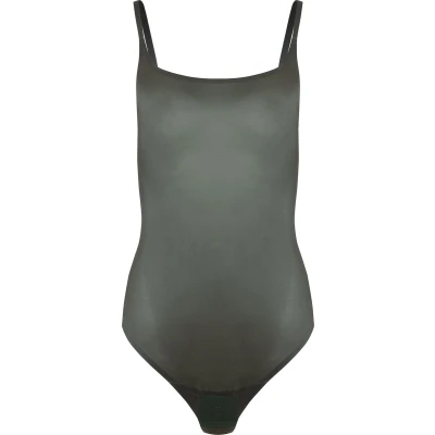 Afbeelding van MAGIC Bodyfashion dames Gloss Scoop body naadloze corrigerende in de kleur Donkergroen, maat: L
