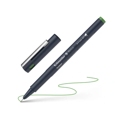 Afbeelding van 6x Fineliner Schneider Pictus 0,7 groen