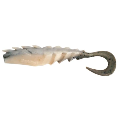 Afbeelding van Berkley Gulp! Nemesis Prawn Curl Tail 4in Shad (4 Stuks) Natural Shrimp
