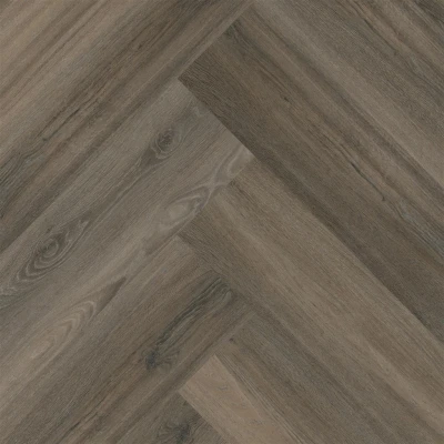 Afbeelding van Meest verkocht PVC Sensation Lijm Visgraat Superior 3506 Dark Grey 595*119*2,5mm Vloer Grijs Lab21