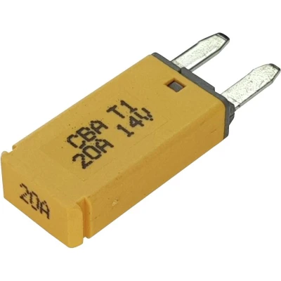 Afbeelding van Hansor CBA1 2014 Zekeringautomaat standaard vlakzekering 20 A Oranje 1 stuk(s)