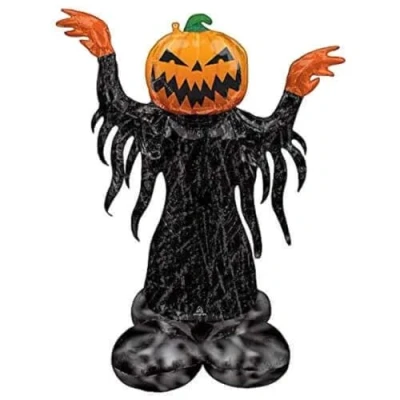 Afbeelding van Amscan Airloonz folieballon Pompoen Halloween Decoratie Versiering Ballonnen
