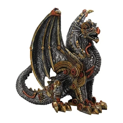 Afbeelding van Nemesis Now Beeld/figuur Mechanical Protector Draak Bronskleurig