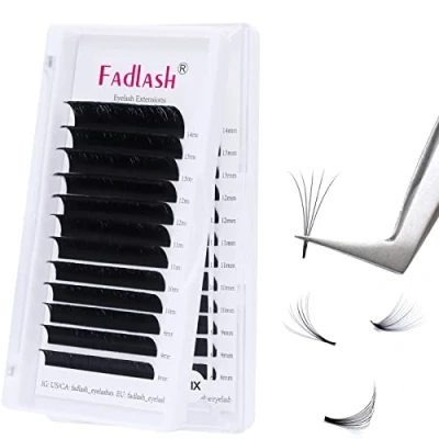 Afbeelding van Wimperverlengingen Mat 0.05mm c Curl 8 14mm 3D 5D 10D 20D Volume Wimperverlenging Esay Fan Lashes (0.05 mix(8 14))
