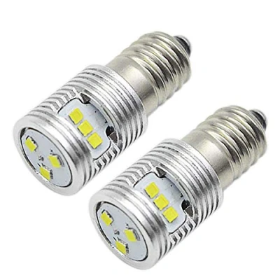 Afbeelding van Ruiandsion 2 stks E10 Base LED Upgrade Lamp 6 24V 1W Vervanging voor Koplampen Zaklampen Torch Conversie Kit Lampen, Niet Polariteit