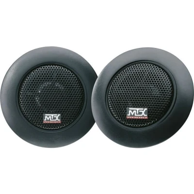 Afbeelding van Neodymium tweeters MTX AUDIO TX225T Ø25 mm 4O 65W RMS 450W Peak passieve filters met zijden koepel inbegrepen