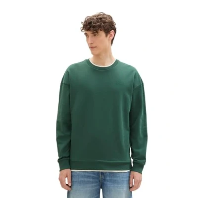 Afbeelding van TOM TAILOR Denim Sweatshirt voor heren, 30024 Explorer Green, M