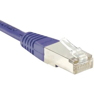 Afbeelding van Netwerkkabel RJ45 CAT 6 F/UTP paars 5 m